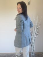 MADE TO ORDER! Light Gray Virgin Wool Jacket - Image 3