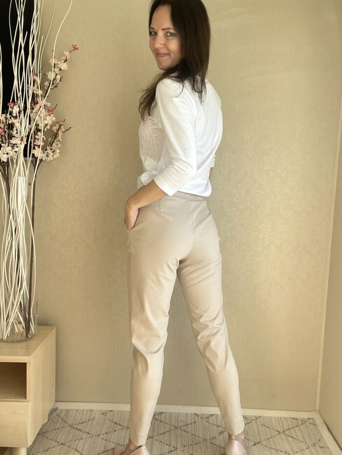Cream Trousers - Image 2
