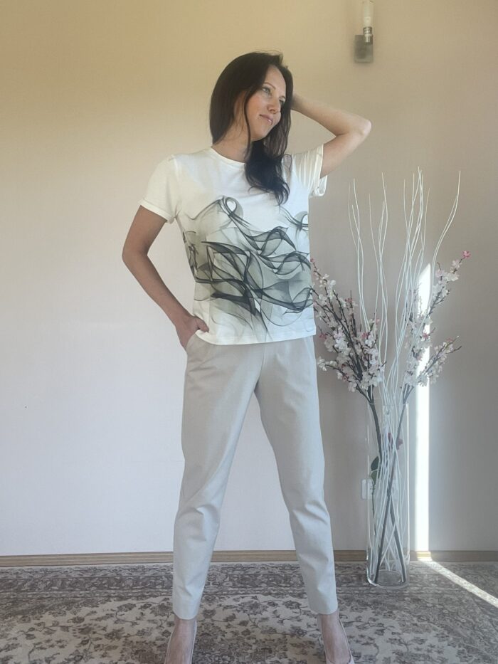 Cream Trousers - Image 4