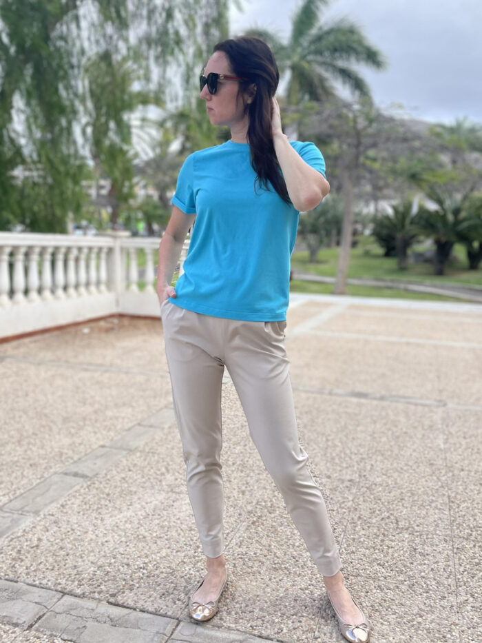 Turquoise Blouse - Image 3