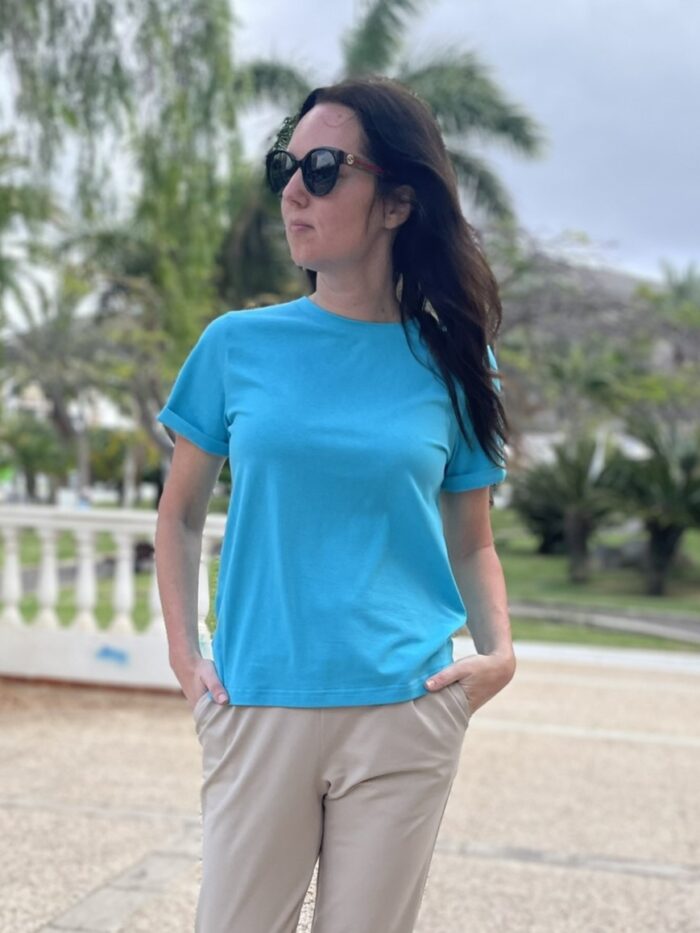 Turquoise Blouse - Image 4