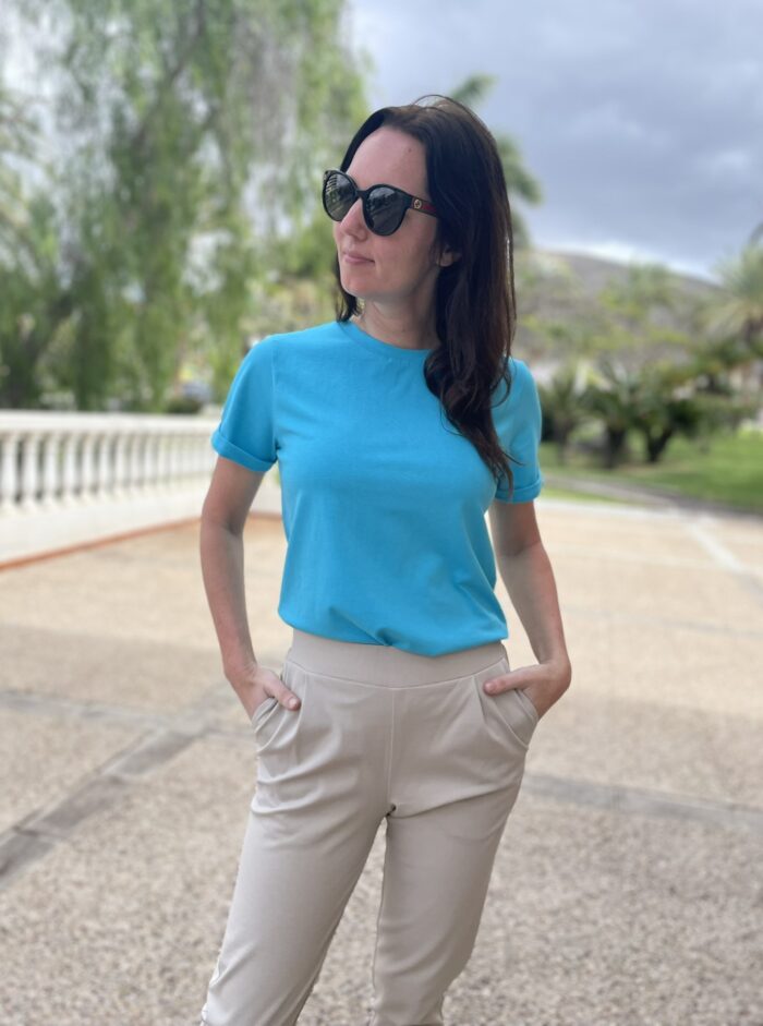 Turquoise Blouse - Image 5