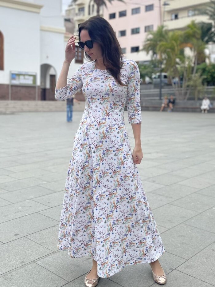 Floral MaxiDress - Image 1