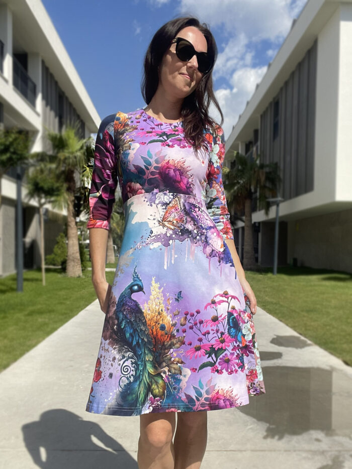 Kleit violetne lill Kleit violetne lill - Image 1