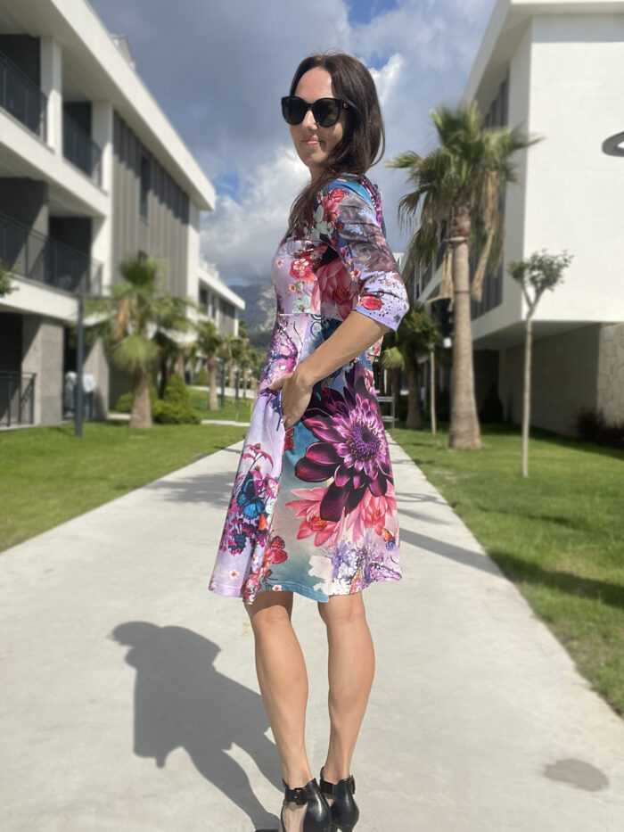 Kleit violetne lill - Image 4