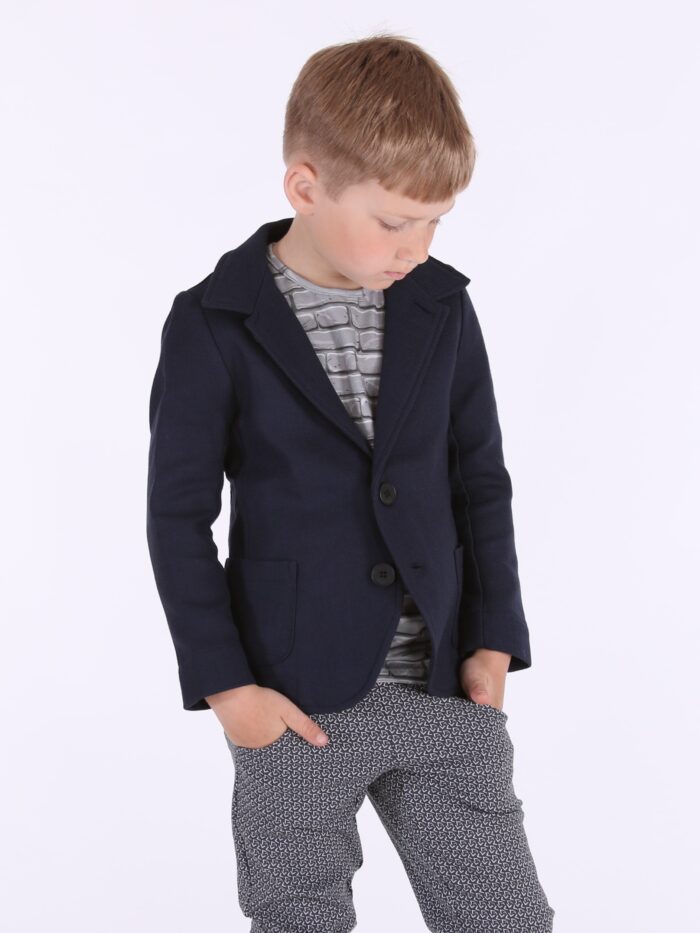 Tumesinine pintsak peenvillaga - Image 2