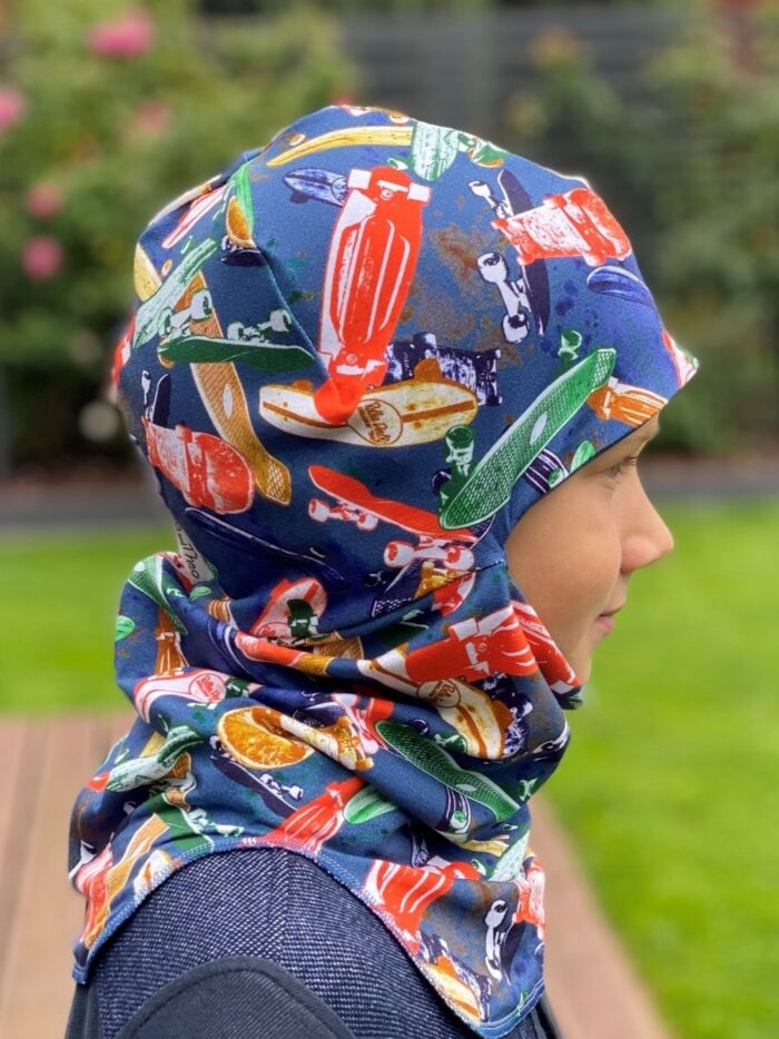 Tuukrimüts ruladega / sinine, kahtepidi kantav! +5 kuni +15 °C - Image 2