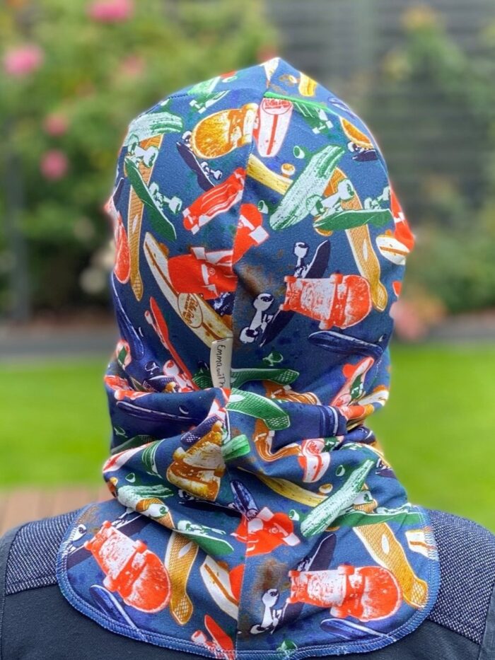 Tuukrimüts ruladega / sinine, kahtepidi kantav! +5 kuni +15 °C - Image 3