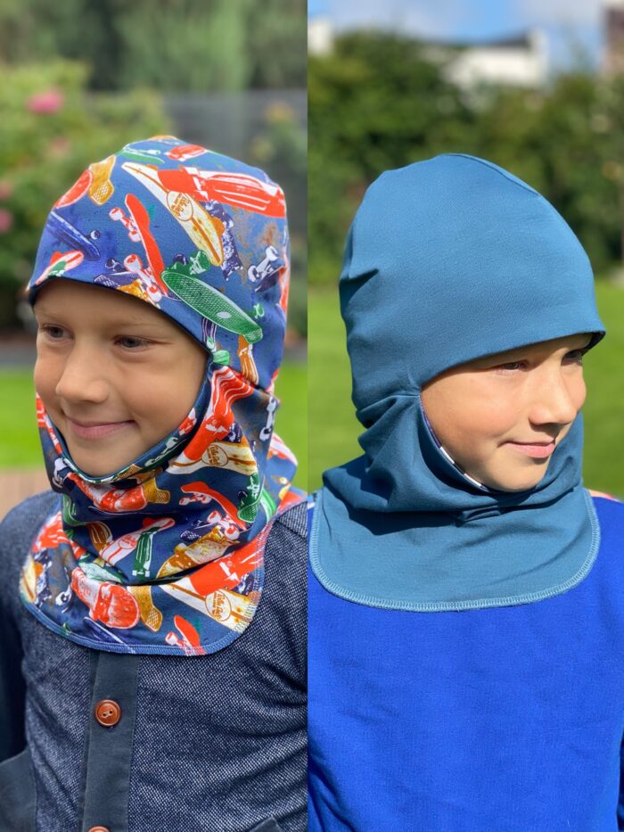 Tuukrimüts ruladega / sinine, kahtepidi kantav! +5 kuni +15 °C Tuukrimüts ruladega / sinine, kahtepidi kantav! +5 kuni +15 °C - Image 1