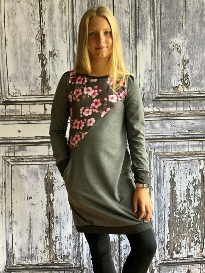 Hall pusakleit lilledega - Image 1