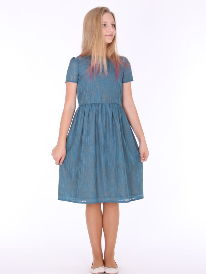 Rohekas peokleit sädelusega Green Dress With Glitter - Image 1
