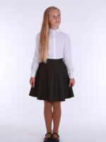 Black Skirt , 100% Virgin Wool - Image 2