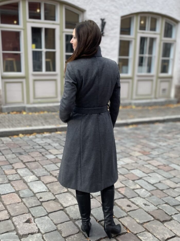 Hall talvemantel peenvilla ja kašmiiriga (vatiini ja eemaldatava kapuutsiga) - Image 4