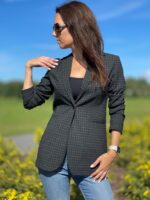 MADE TO ORDER! Black Virgin Wool Jacket - Image 4