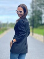 MADE TO ORDER! Black Virgin Wool Jacket - Image 3