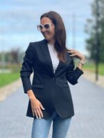 MADE TO ORDER! Black Virgin Wool Jacket - Image 2