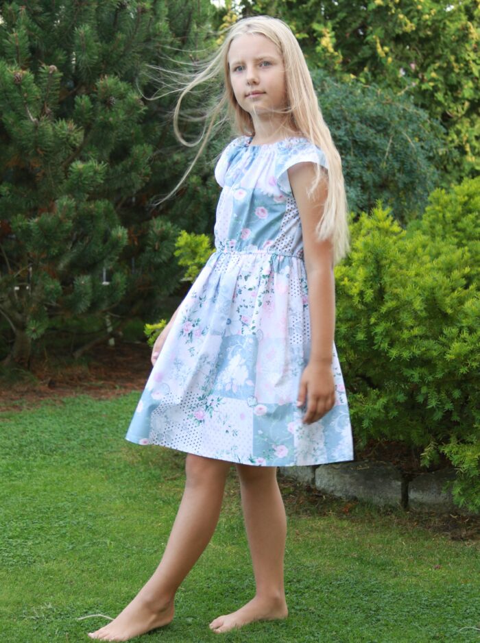 Helesinine lillekleit - Image 5