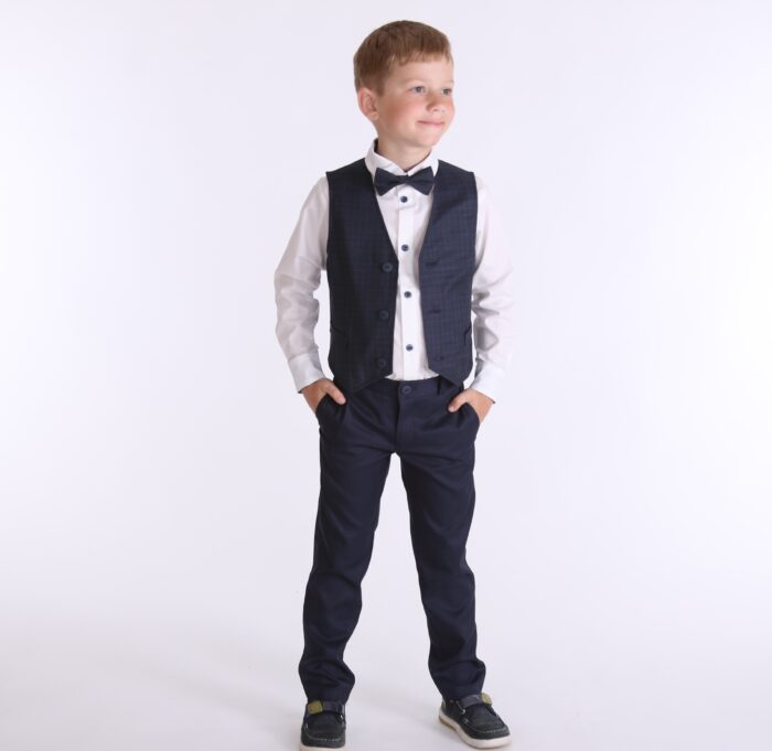 Tumesinised peenvillased püksid - Image 1