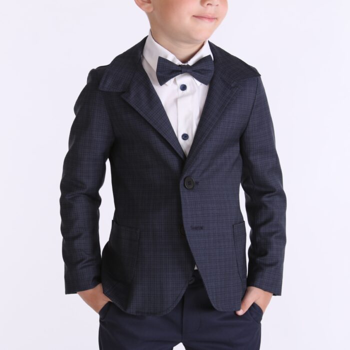 Blue Jacket, 100% Virgin Wool - Image 1