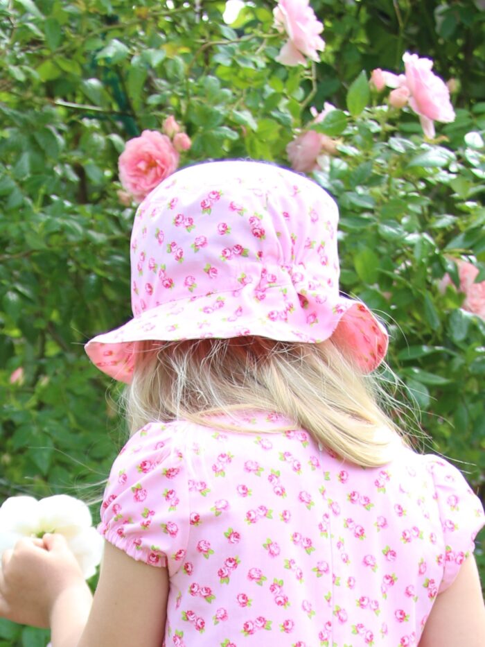 Pink Hat With Roses - Image 2