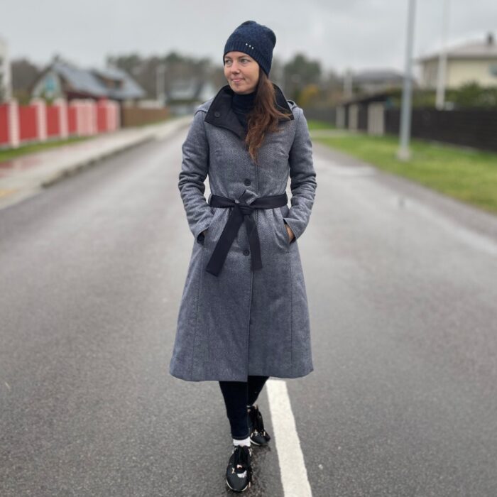 Blue Wintercoat - Image 1