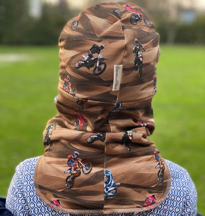 Tuukrimüts tsiklimeestega (soe puuvillafliisist vooder!)  -8 kuni +4 °C - Image 4