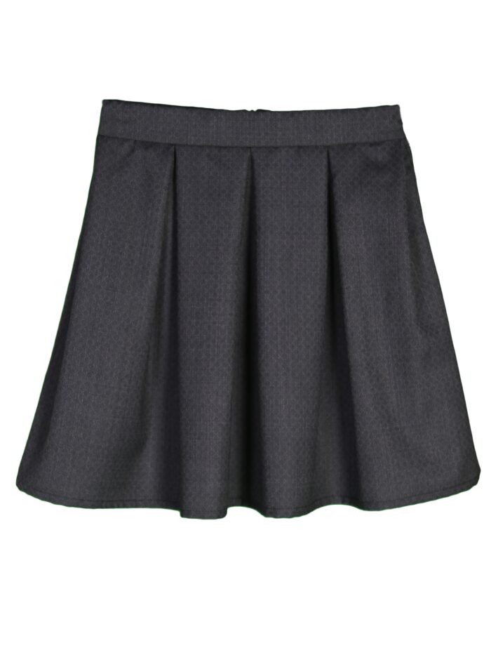 Must peenvillane seelik Virgin Wool Black Skirt - Image 2