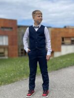 Navy Blue Vest - Image 2