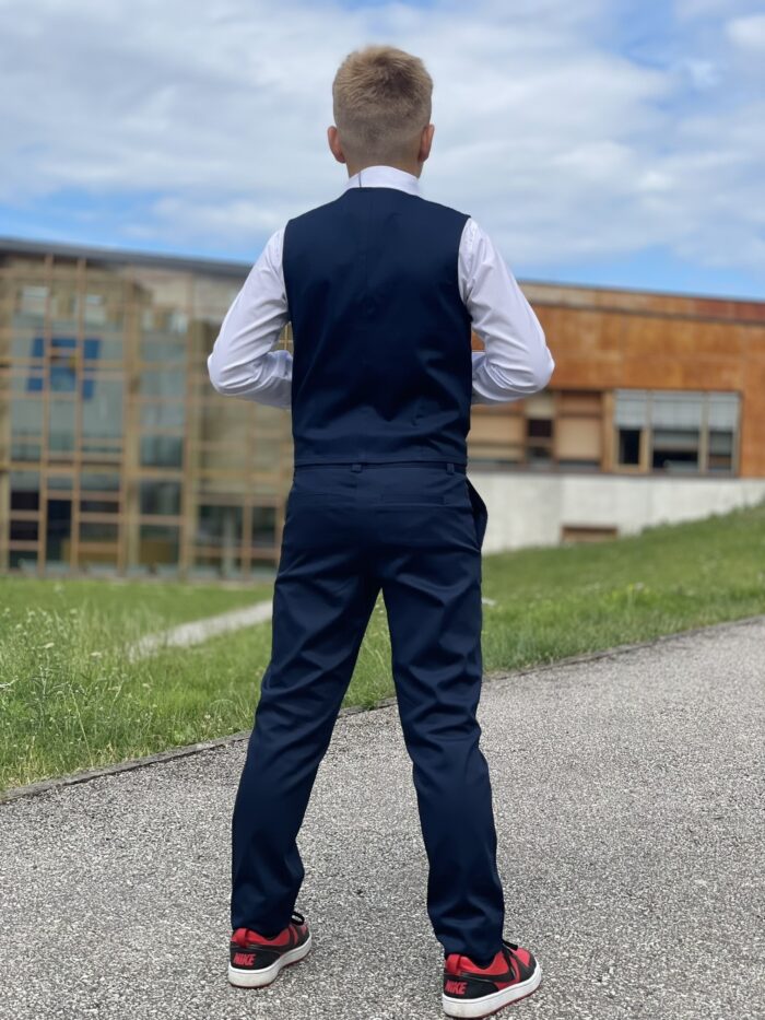 Navy Blue Vest - Image 3