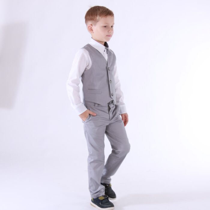 Helehallid kerge läikega püksid - Image 2