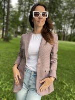 MADE TO ORDER! Pink Wool Jacket - Image 2