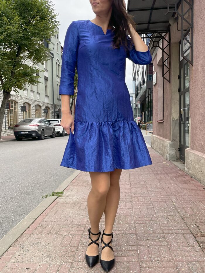 Dress Royal Blue - Image 4