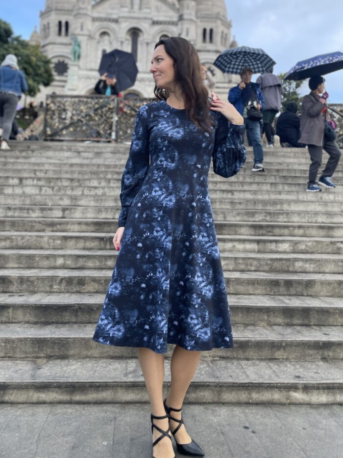 Öösinine kleit pika puhvvarrukaga - Image 2