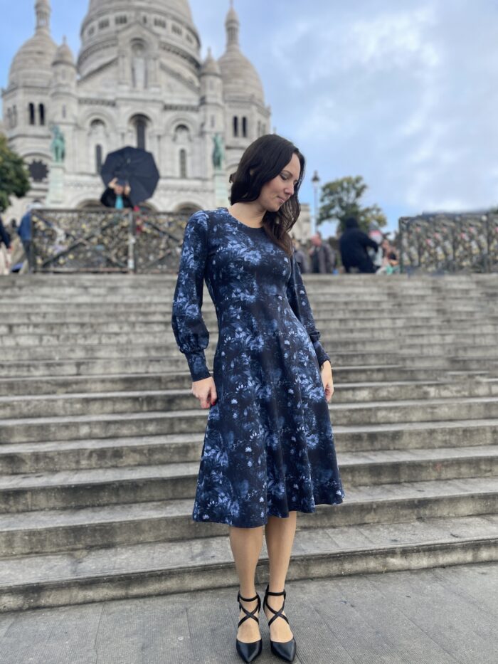 Öösinine kleit pika puhvvarrukaga - Image 4