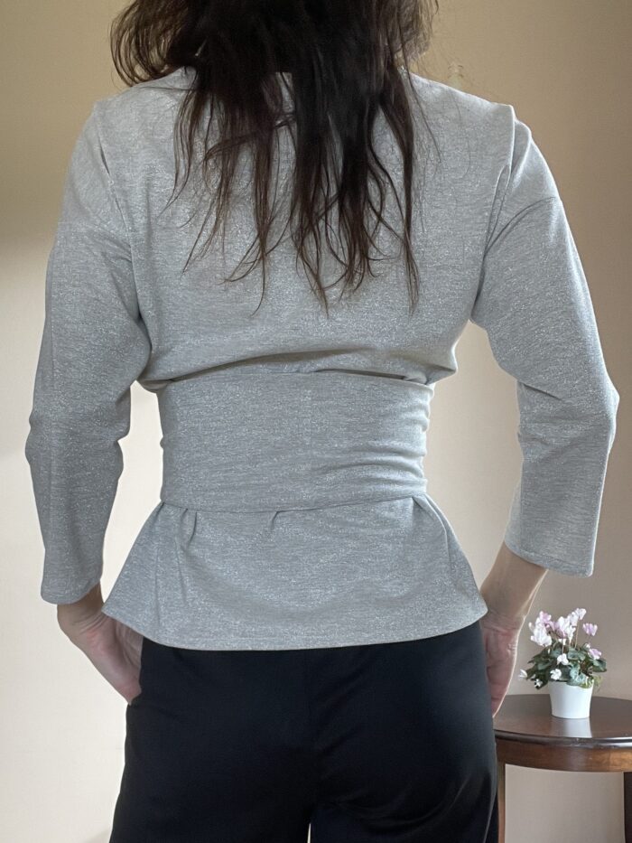 Hõbedane sädelev pluus - Image 4