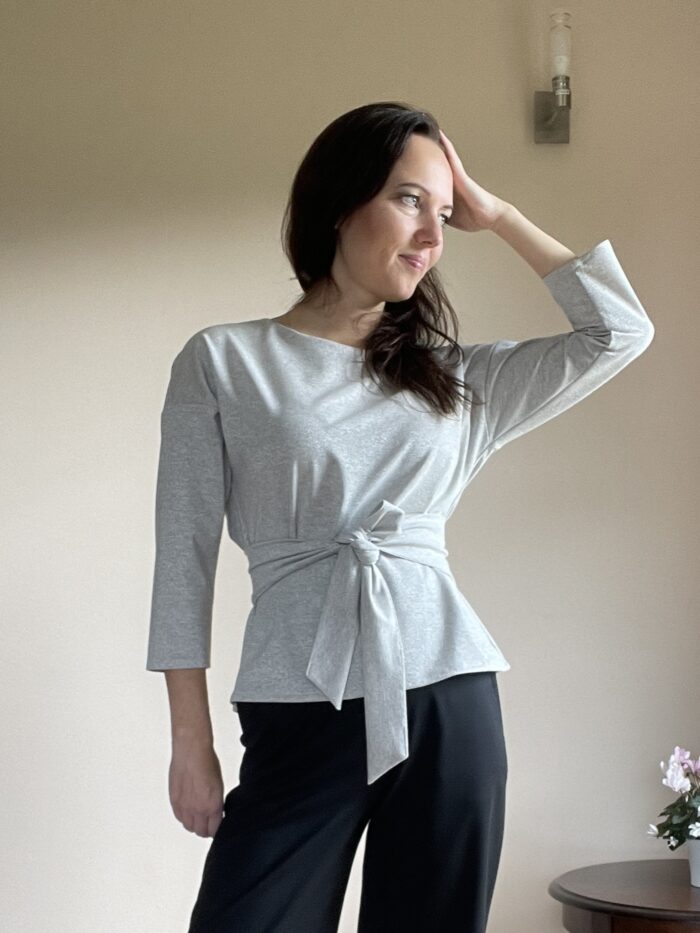 Hõbedane sädelev pluus - Image 3