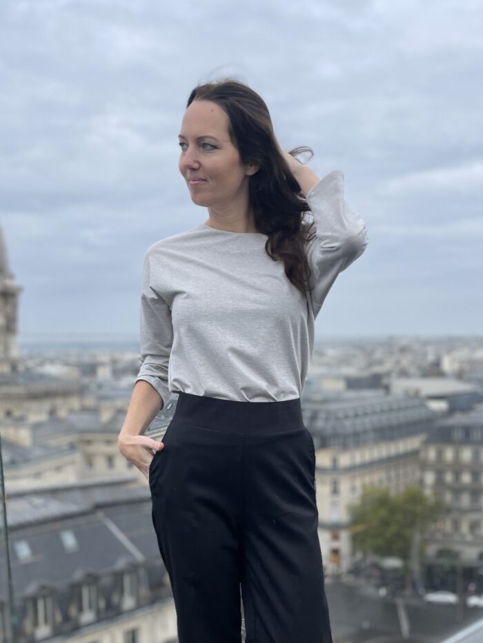 Hõbedane sädelev pluus - Image 2