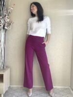 Fuchsia Trousers Wide Leg - Image 2