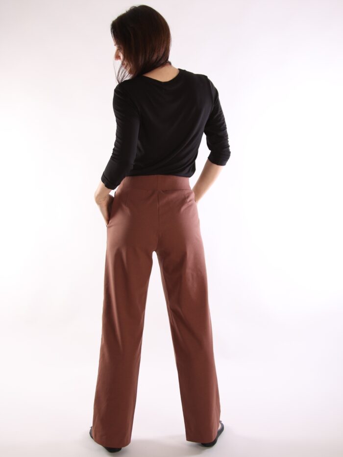Brown Trousers Wide Leg - Image 2