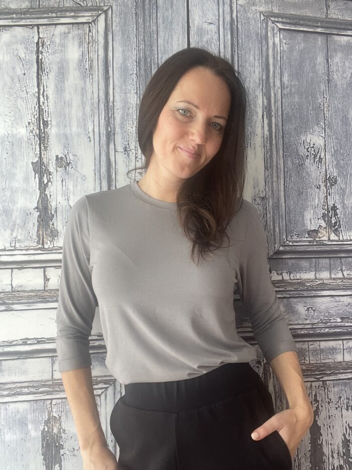 Hall pluus Gray Blouse - Image 1