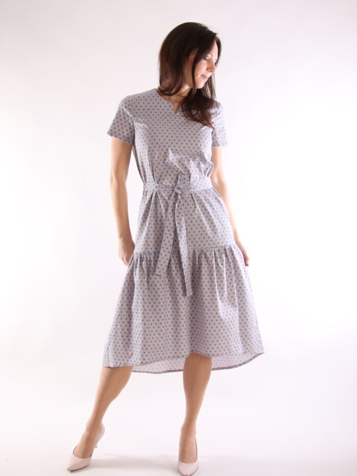 Dress, Blue Flower - Image 1