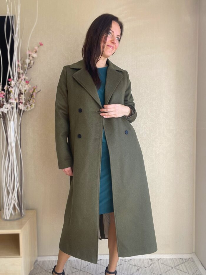 VALMIB TELLIMISEL!  Roheline mantel Trench - Image 5