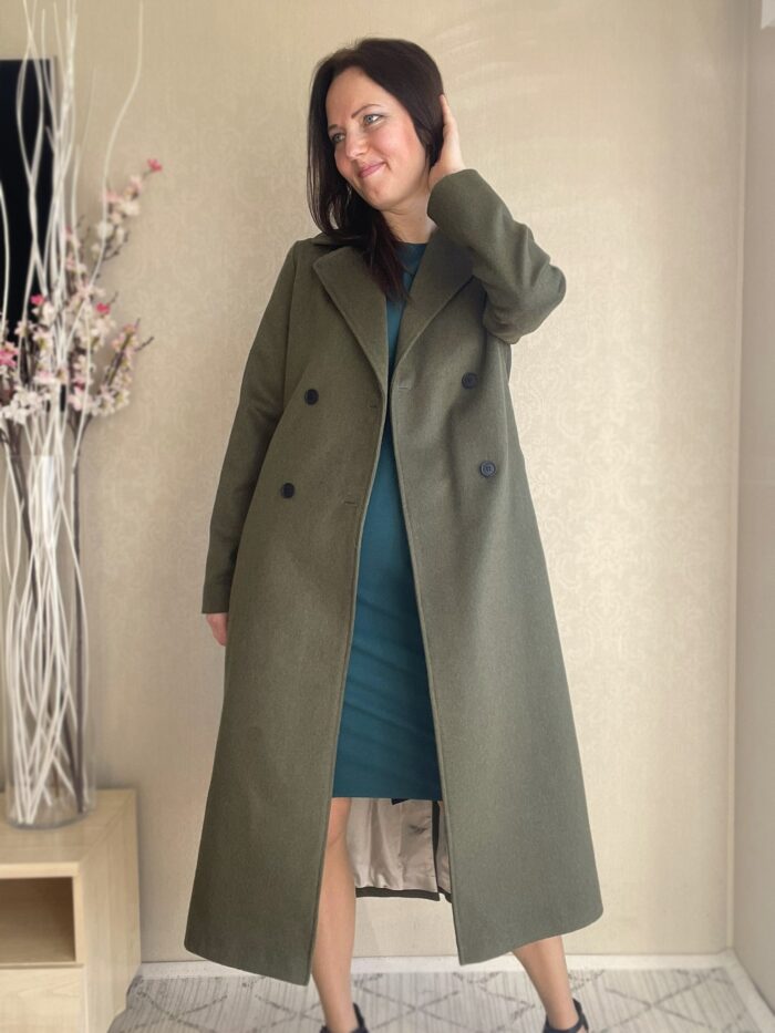 VALMIB TELLIMISEL! Roheline mantel Trench VALMIB TELLIMISEL! Roheline mantel Trench - Image 1