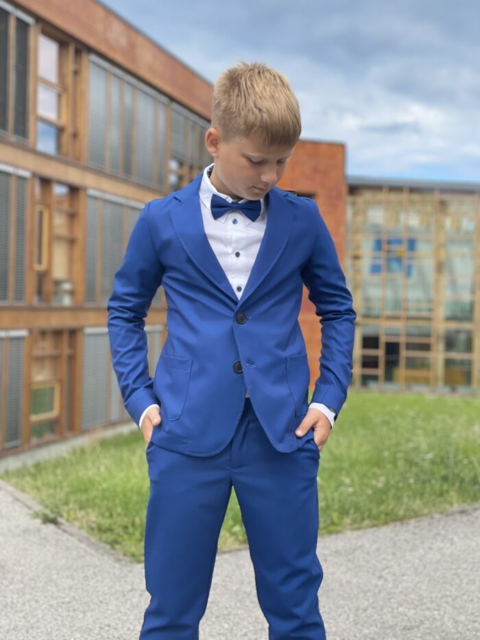 Sinine pintsak, 100% meriinovill Blue Jacket, 100% Merino Wool - Image 3