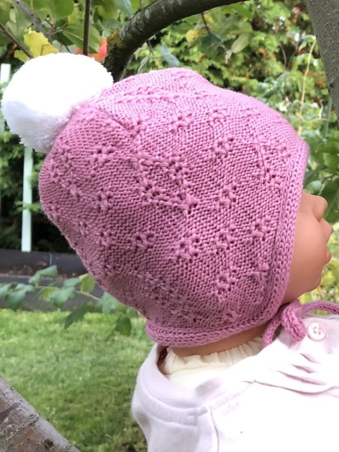 Pink Hat, 100% Merino Wool - Image 2