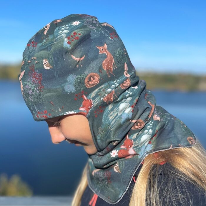 Tuukrimüts Metsloomad (soe puuvillafliisist vooder!)  -8 kuni +4 °C - Image 1