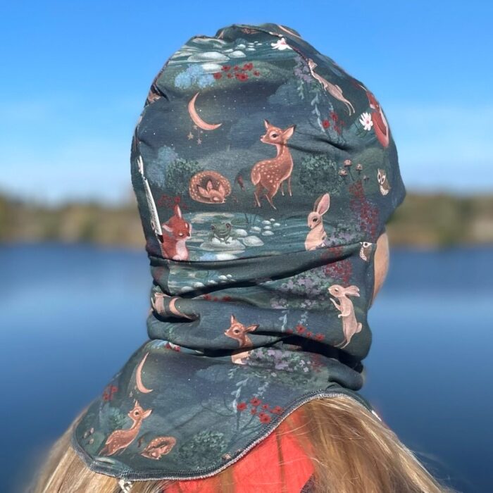 Tuukrimüts Metsloomad (soe puuvillafliisist vooder!)  -8 kuni +4 °C - Image 2