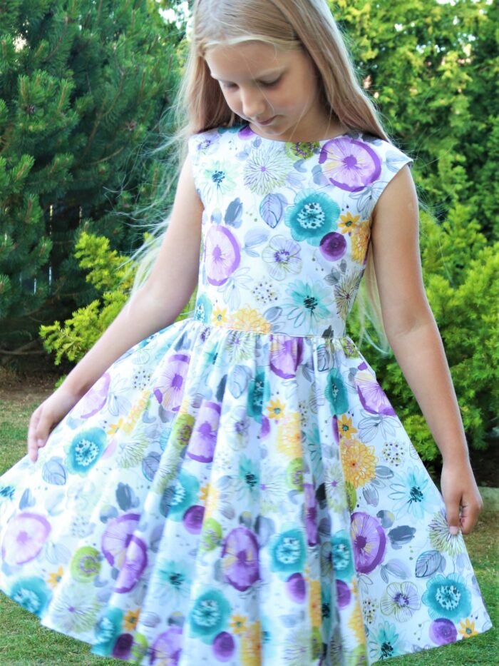 Maalitud lillekleit - Image 3