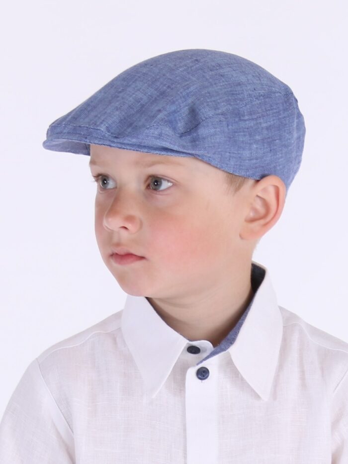 Blue Ivy Cap, 100% Linen - Image 1