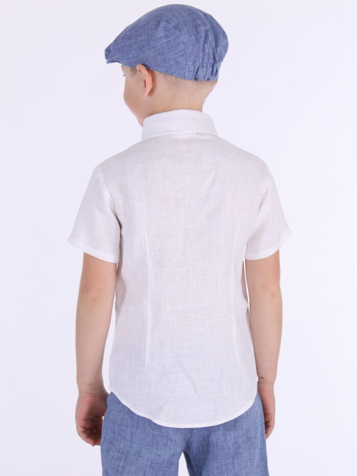 Blue Ivy Cap, 100% Linen - Image 2